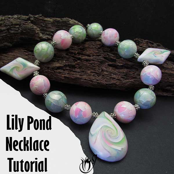 DIY Simple Polymer Clay Bead Necklace