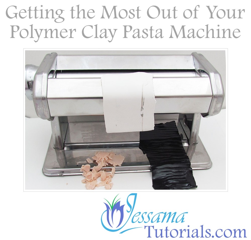 Cleaning Polymer Clay Pasta Machines Tip 2 Scraper Build-up 