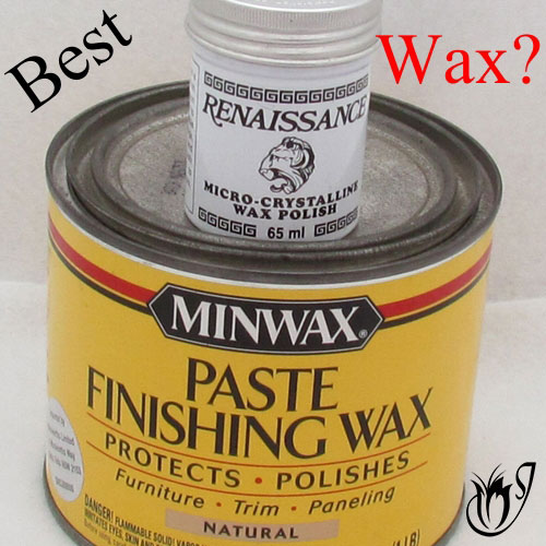 Polymer clay finishing wax